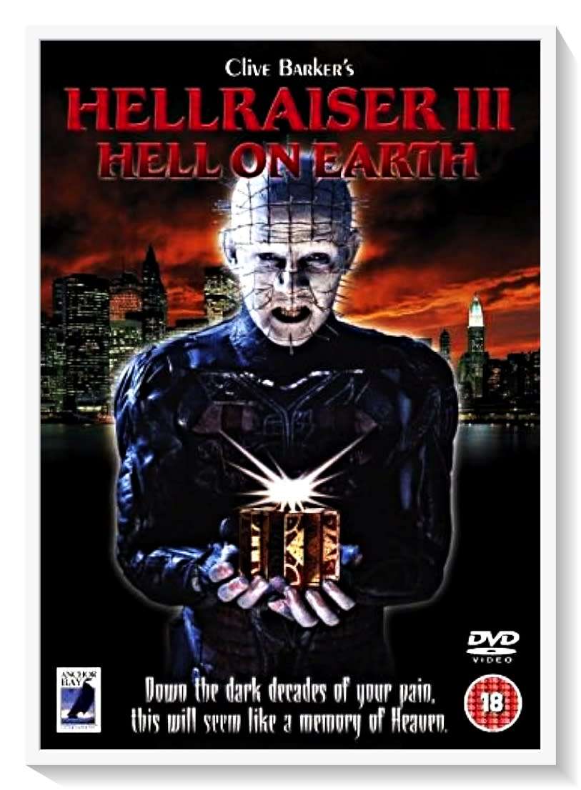 Movies Hellraiser III Hell on Earth ANCHOR BAY VIDEO 1992